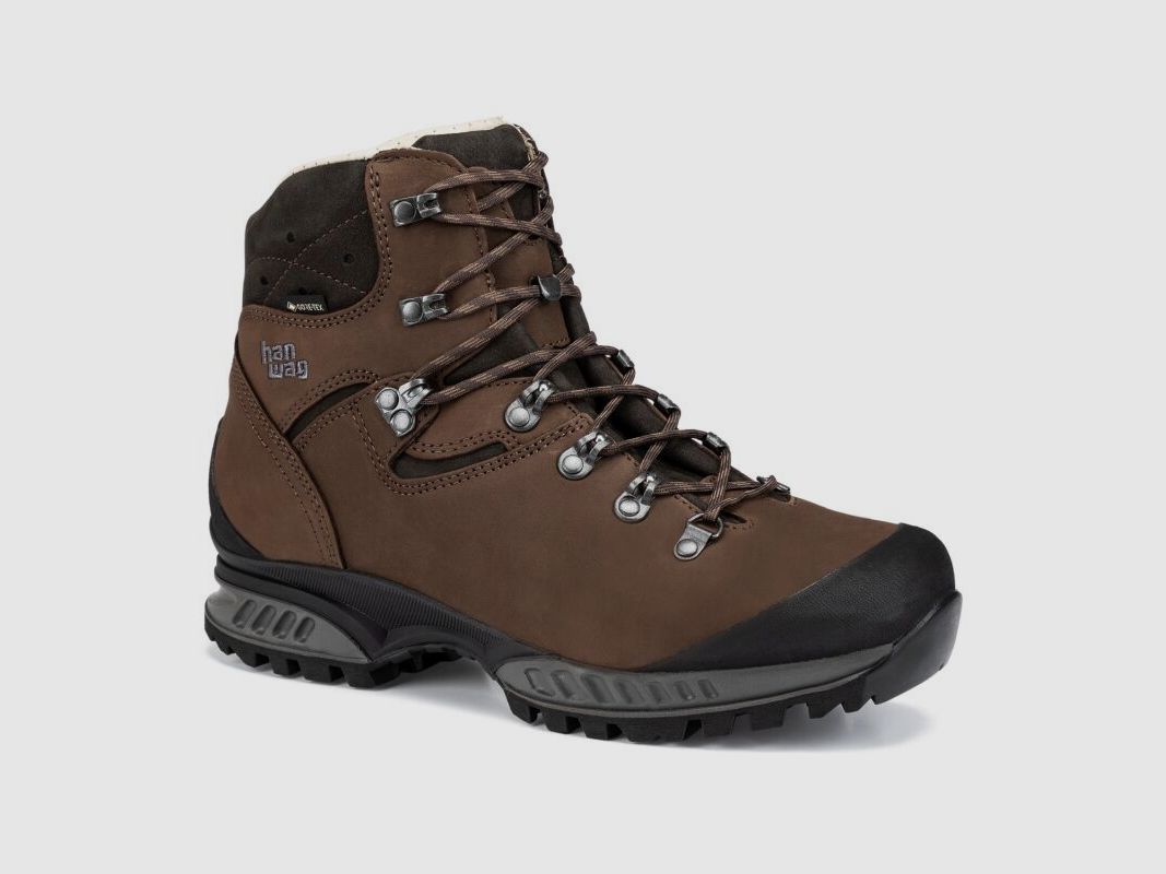 Han Wag Herren Stiefel Tatra II Wide GTX Erde/brown 9 UK - 43 EU