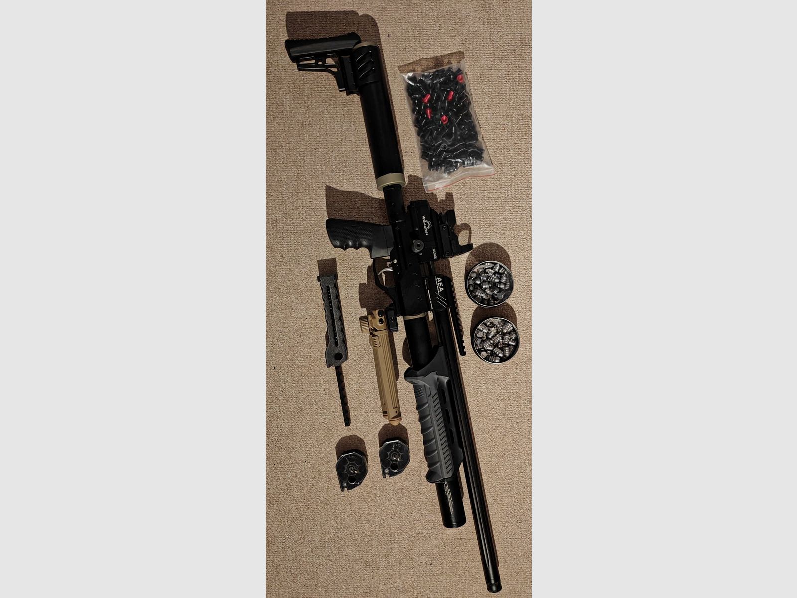 AEA Megalodon + akcesoria