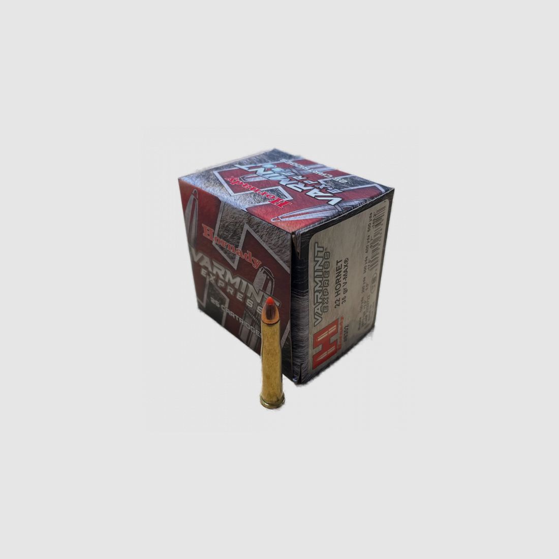 HORNADY VARMINT EXPRESS .22 HORNET - 35 GRS. - V-MAX - 25 SCHUSS