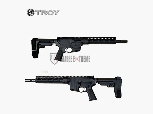 Carabine Semi-automatique TROY M5 10,5'' cal 9mm Compatible Chargeur Glock