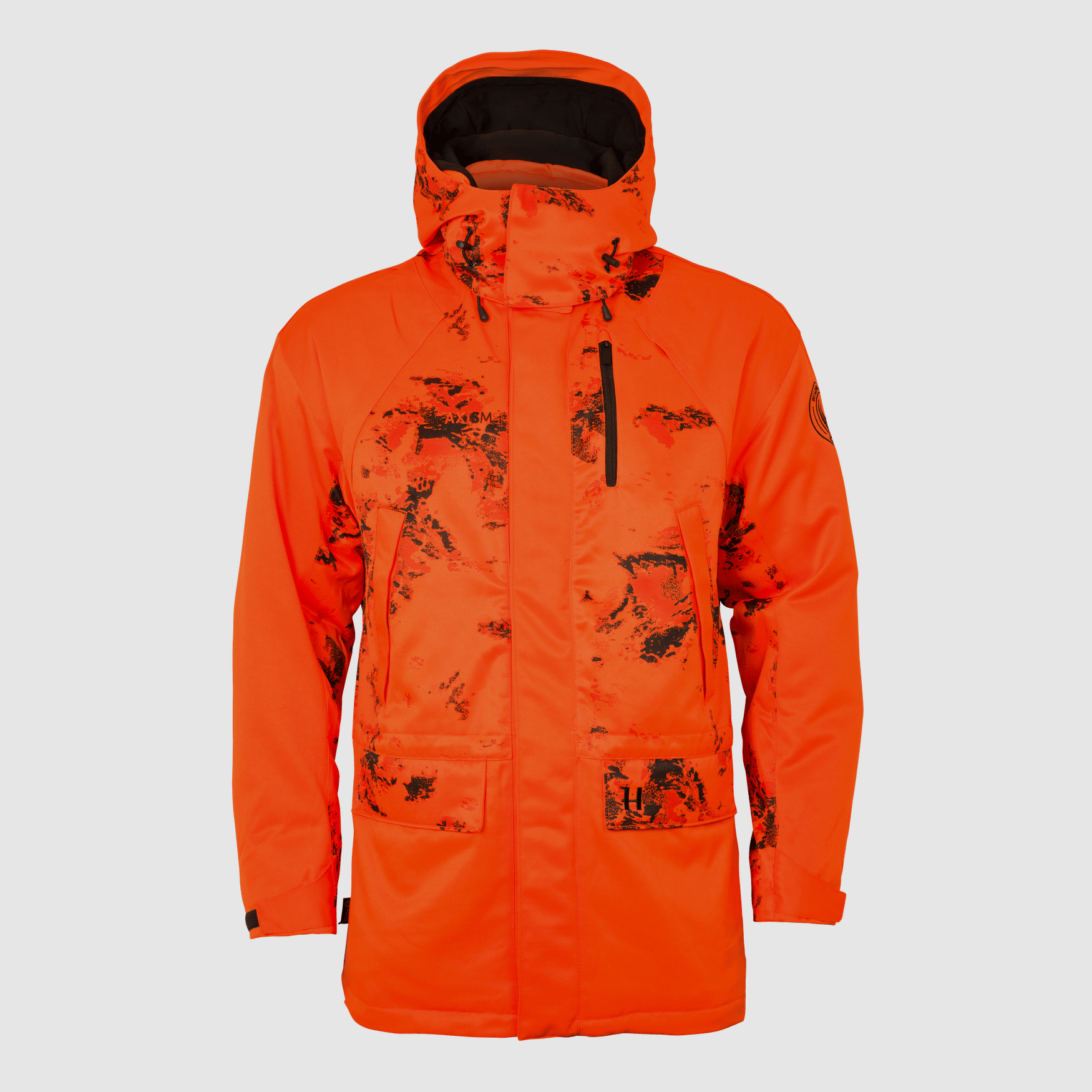 Härkila Wildboar Pro Blaze HWS Camo Insulated jacket Men AXIS MSP®CE Orange 60
