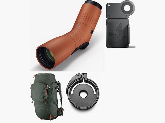 SWAROVSKI OPTIK Swarovski ATC 17-40x56 Orange mit BPH 44L Expertenpaket Bergjagd