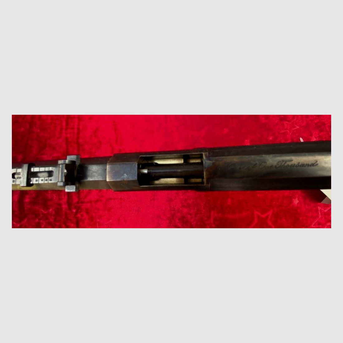 HEGE Uberti 1860 Henry Sonderserie mit Stahlsystem und Lauf in Black Finish Rifle Kal. 44/40 One of One Thousand