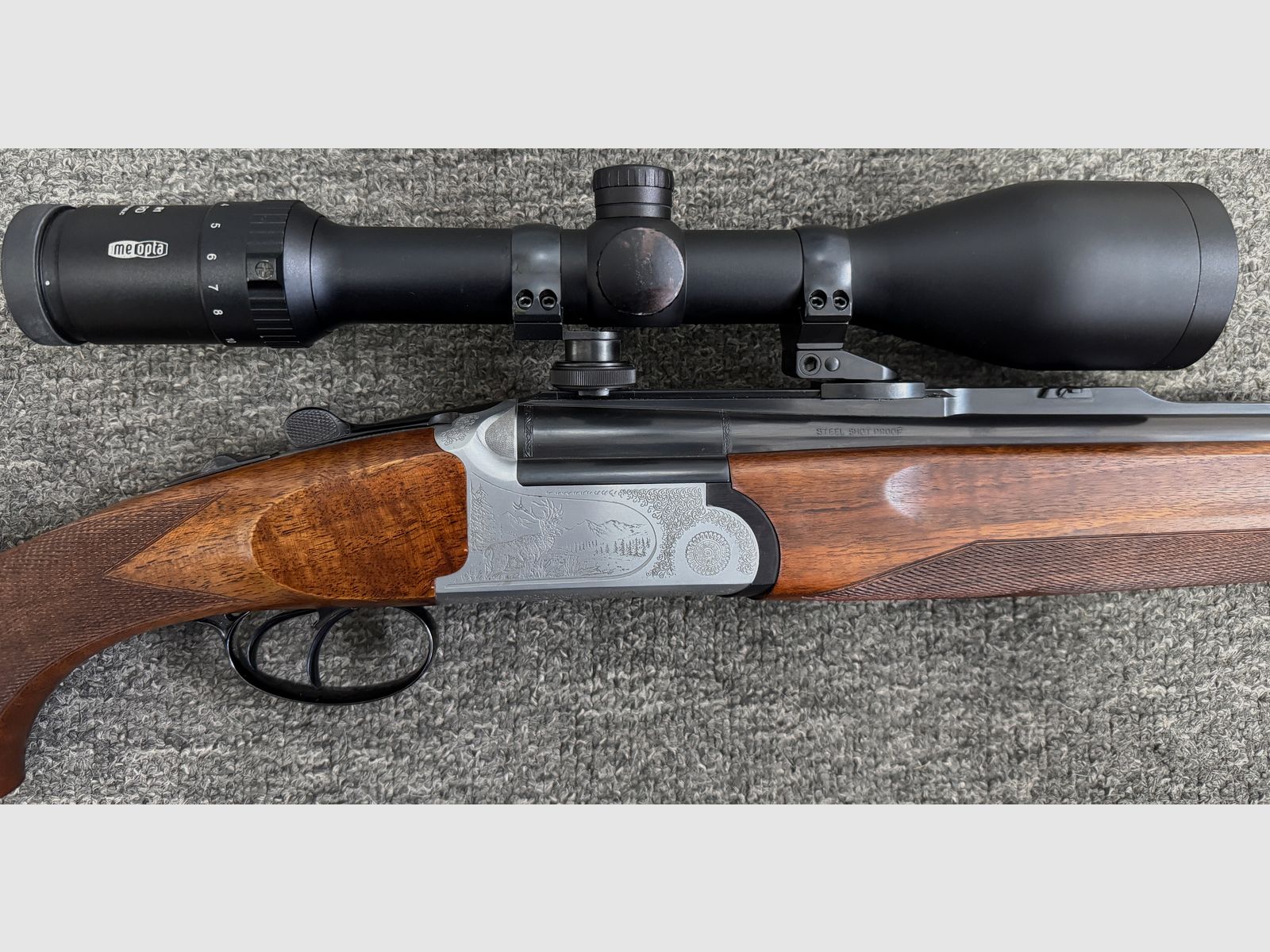Sabatti BBF .30-06 & 12/76 with Meopta 3-12x56 with red dot sight