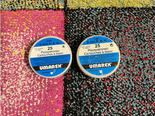 Umarex 9mm PAK Platzpatronen - Sammler