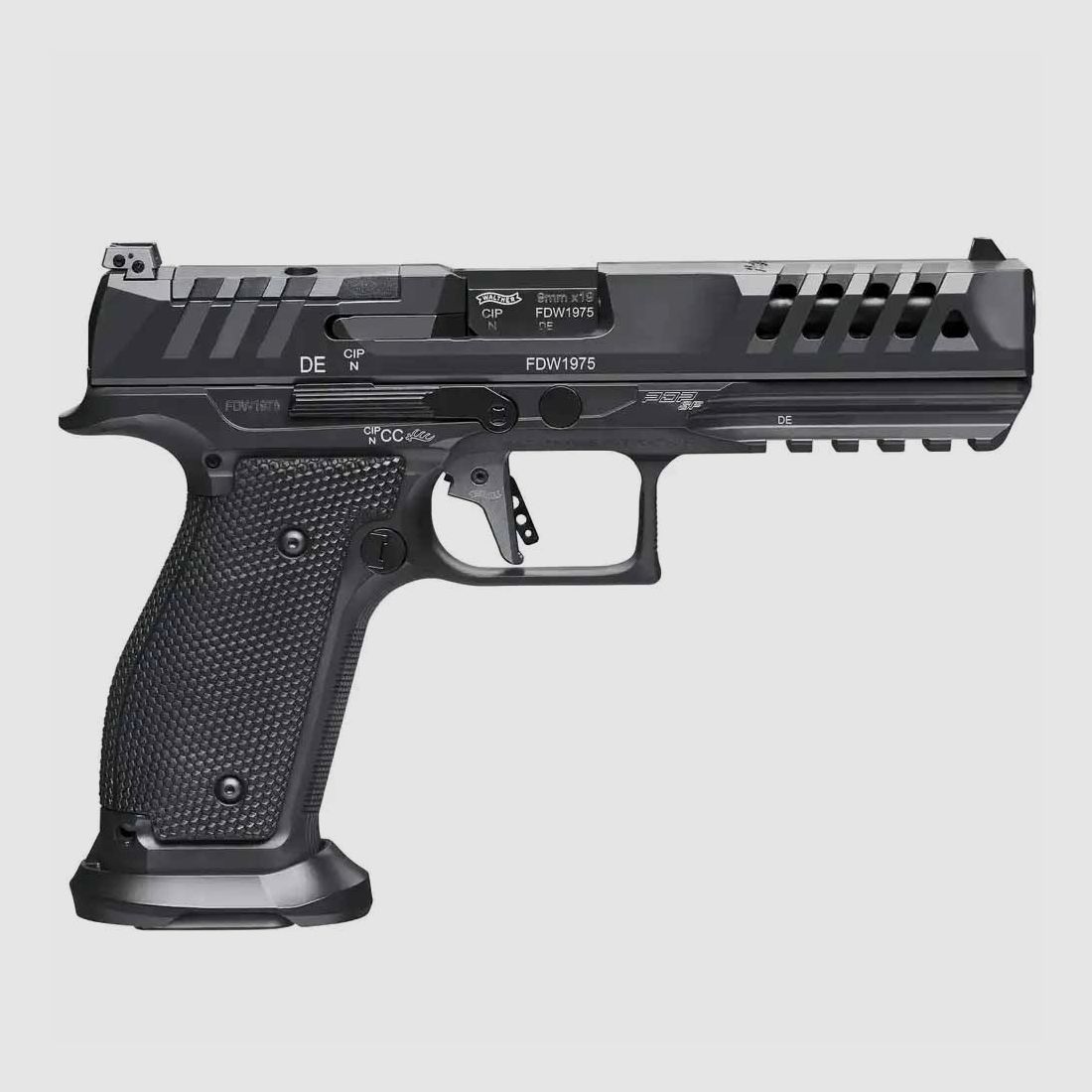 WALTHER PDP STEEL FRAME FS MATCH LUB CZARNY