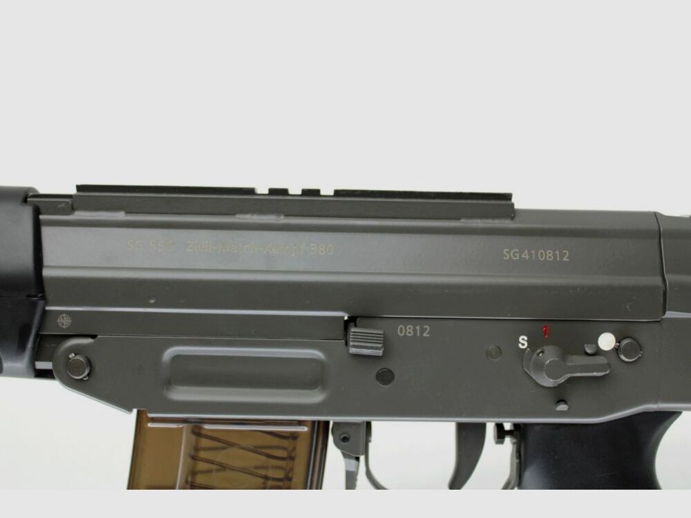 SL Büchse SIG 550 Zivil-Match Kempf 380 Kaliber .223 Rem #:15277 Pfandversteigerung 17.7.25