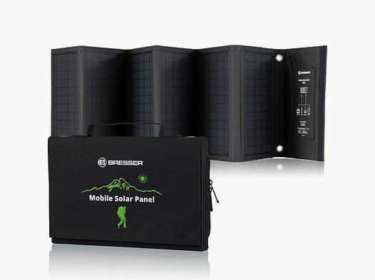 Bresser Mobile Solar Panel 40 Watt with USB Charger