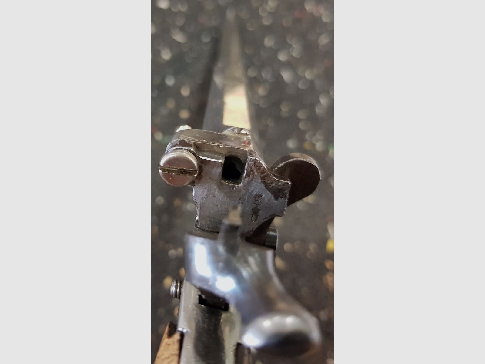 Saloon pistol, target pistol Belgian 6mm