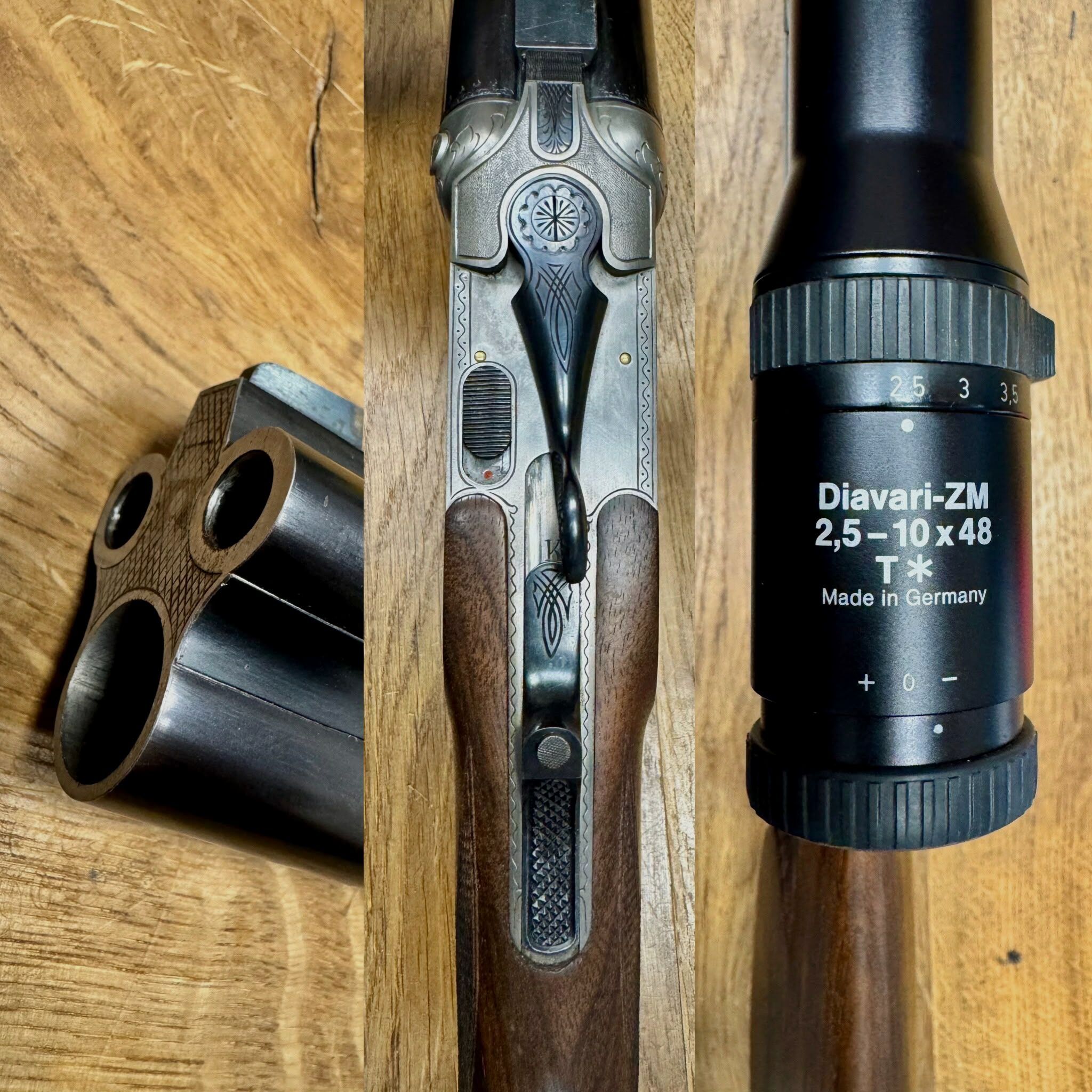 Heym Doble Rifle Drilling 37 B, imagen 4 de 4