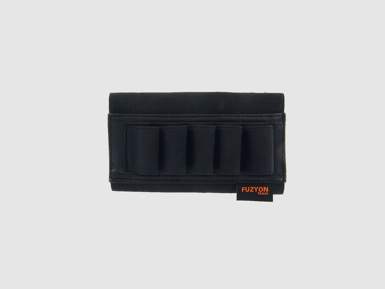 Schaftfutteral van zwart nylon voor 5 patronen Fuzyon