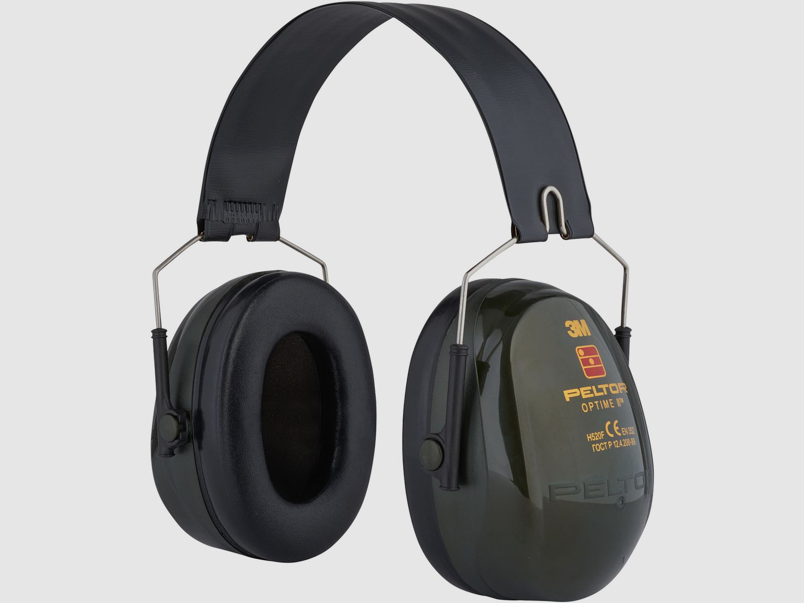 Peltor Hearing Protection Optime II with Folding Bracket (H520F)