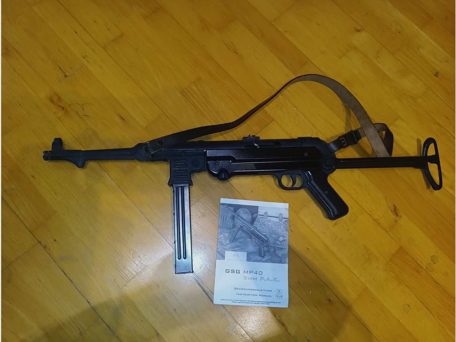 GSG MP 40 Maschinenpistole 40 9mm PAK MP4