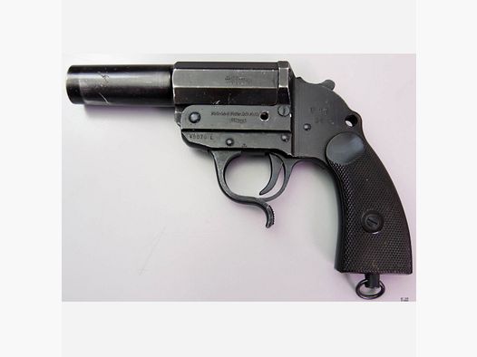 Pistola Kampfpistole Walther Zella Mehlis matr. 45070L