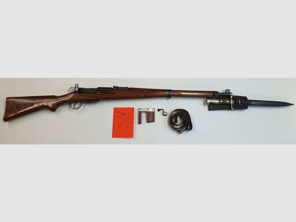Waffenfabrik Bern Repetierbüchse Schweizer Schmidt Rubin K31 Kaliber 7,5x55swiss nummerngleich und überarbeitet