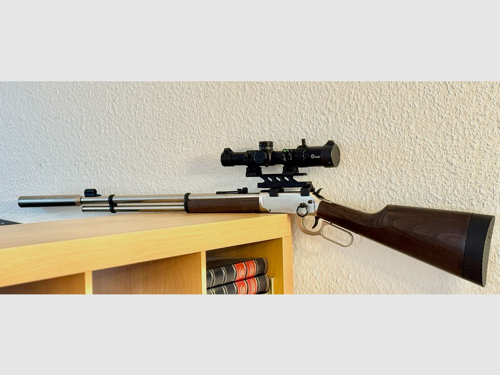 Walther Lever Action Steelfinish inkl. Schalldämpfer