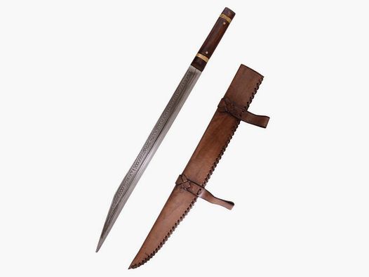 Sax di Beagnoth con fodero di pelle