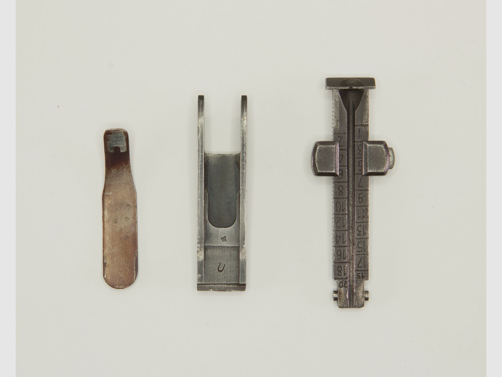 Visor de carabina K98 con curva de visor y resorte de hoja