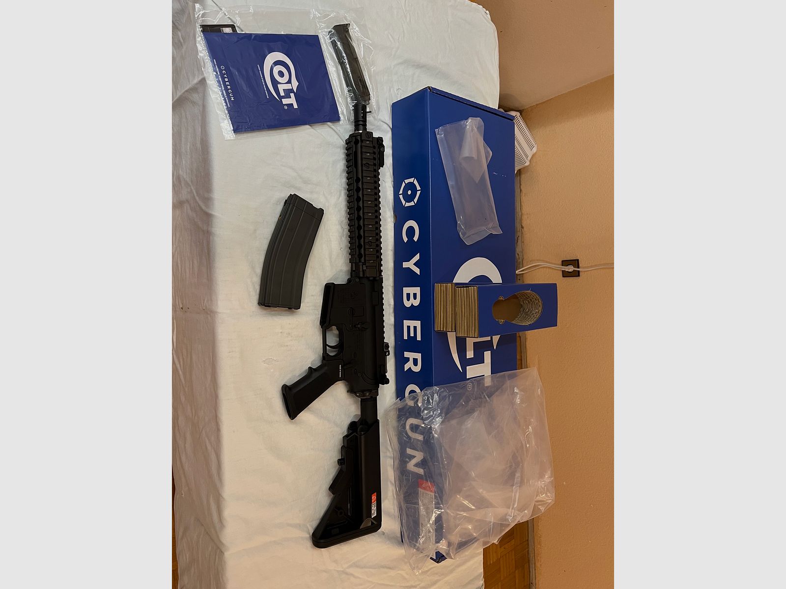 Umarex VFC Colt / Daniel Defense MK18 MOD1 Vollmetall Gas-Blow-Back 6mm BB Dualtone neu nicht benutzt NP 750€