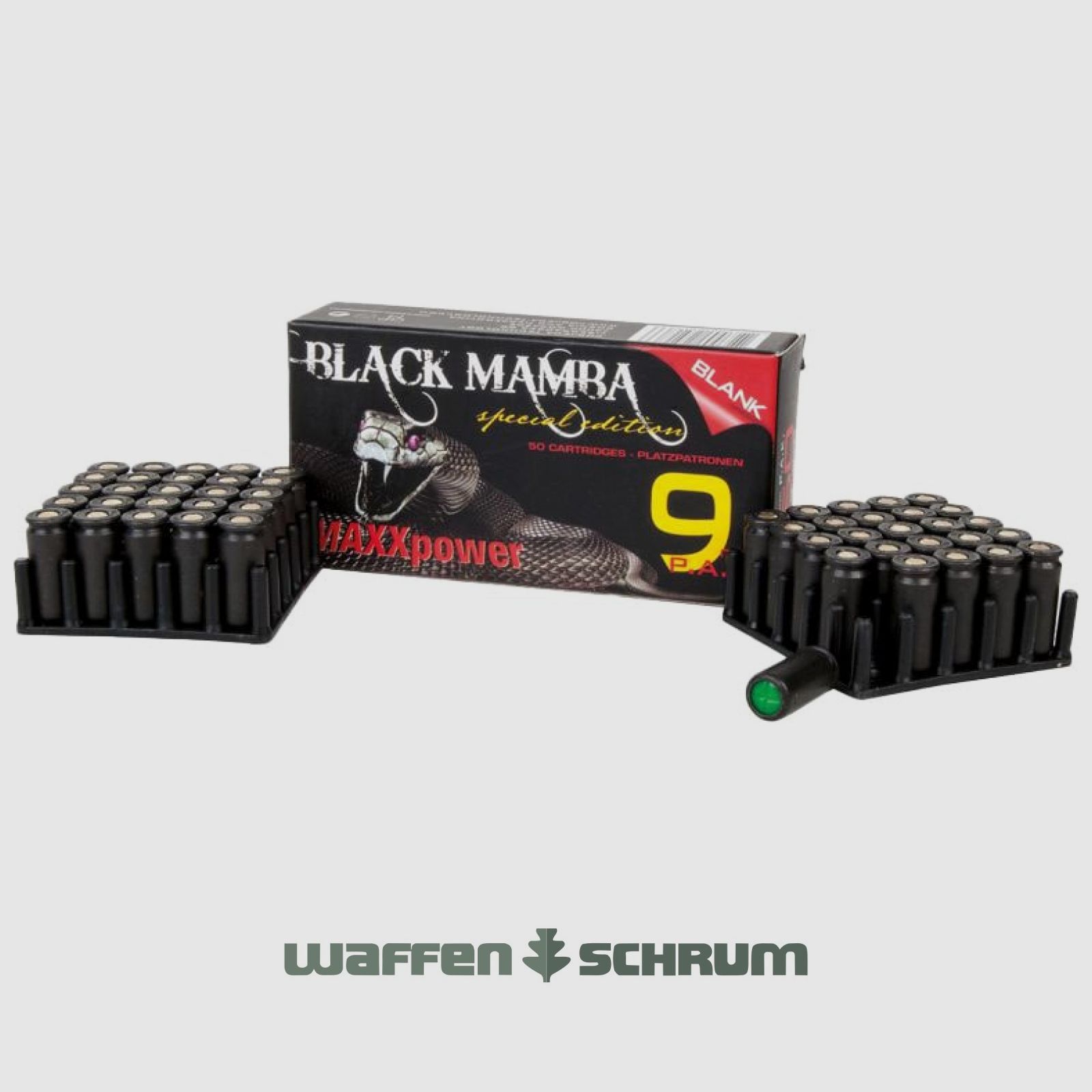 Black Mamba knalpatroon 9mm P.A.K.