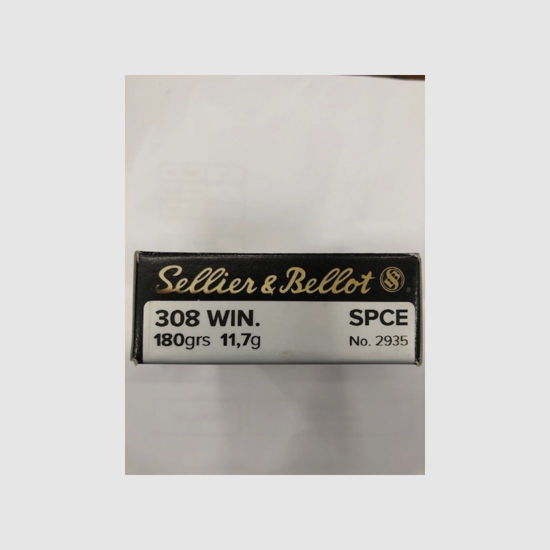 S&B PATRONEN Kal. 308 Win SPCE 180 GR, Bild 1 von 2