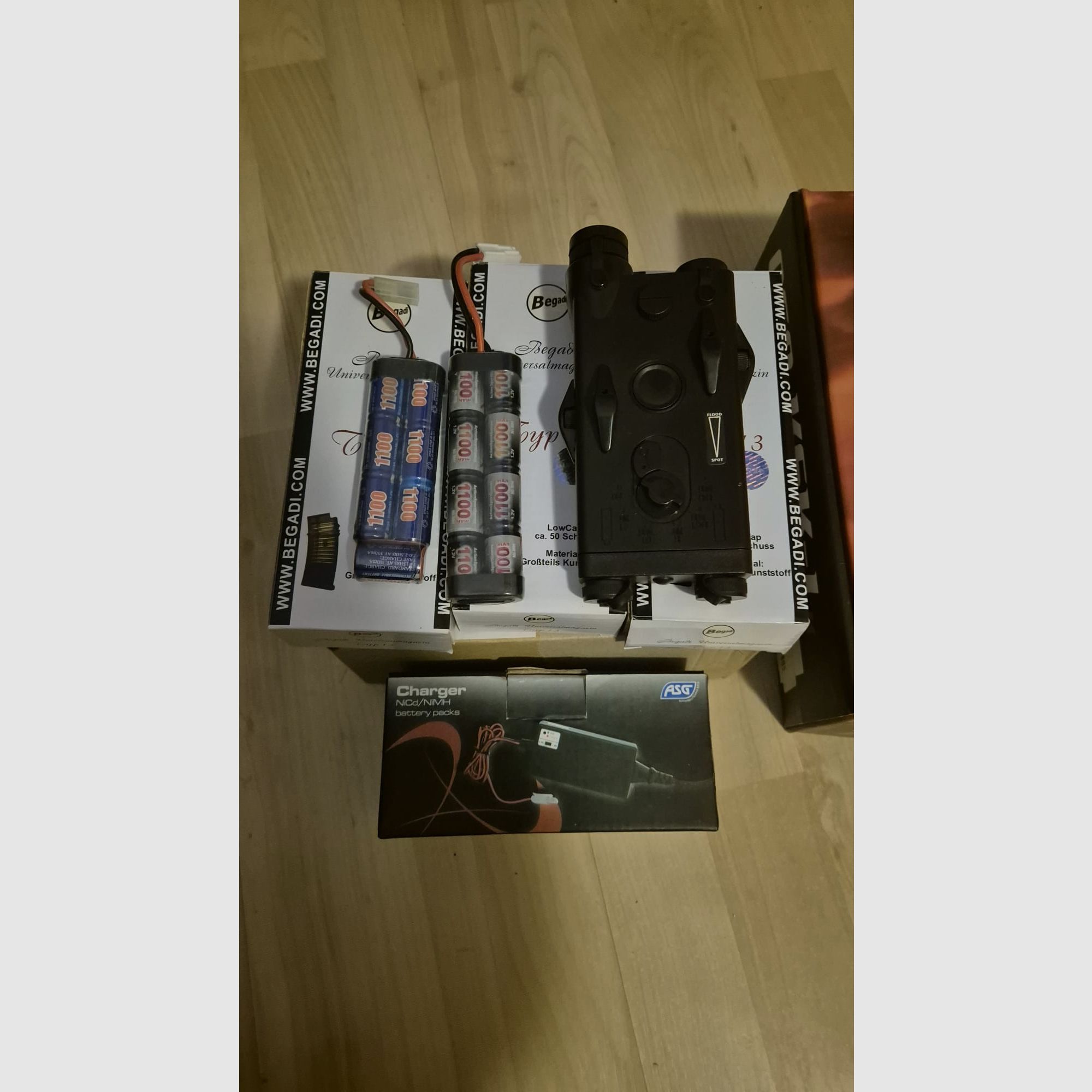 GSG KSK-1K Airsoft G36 <0.5 Joule including magazine, batteries, charger