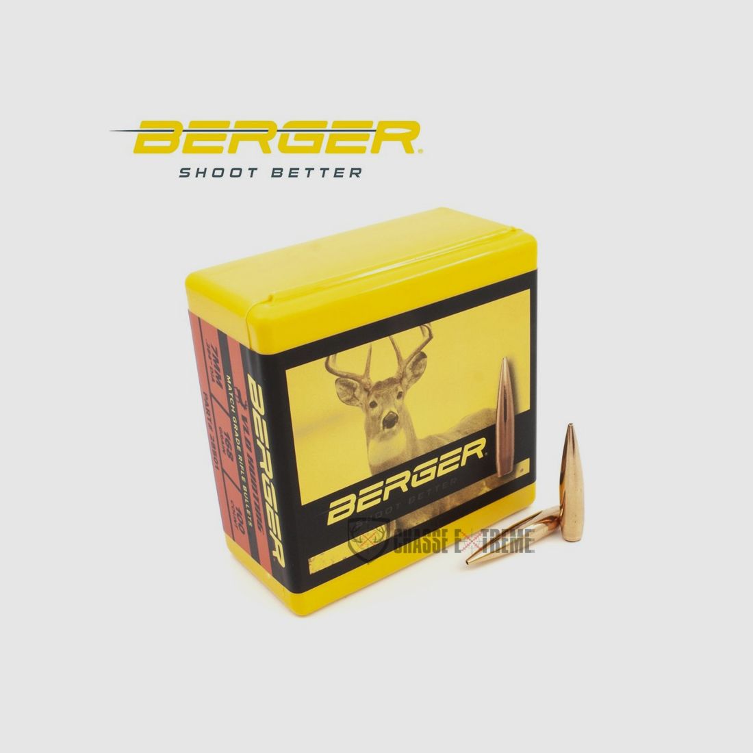 100 Geschosse BERGER Kal 7mm 168gr VLD Jagd, Bild 1 von 2