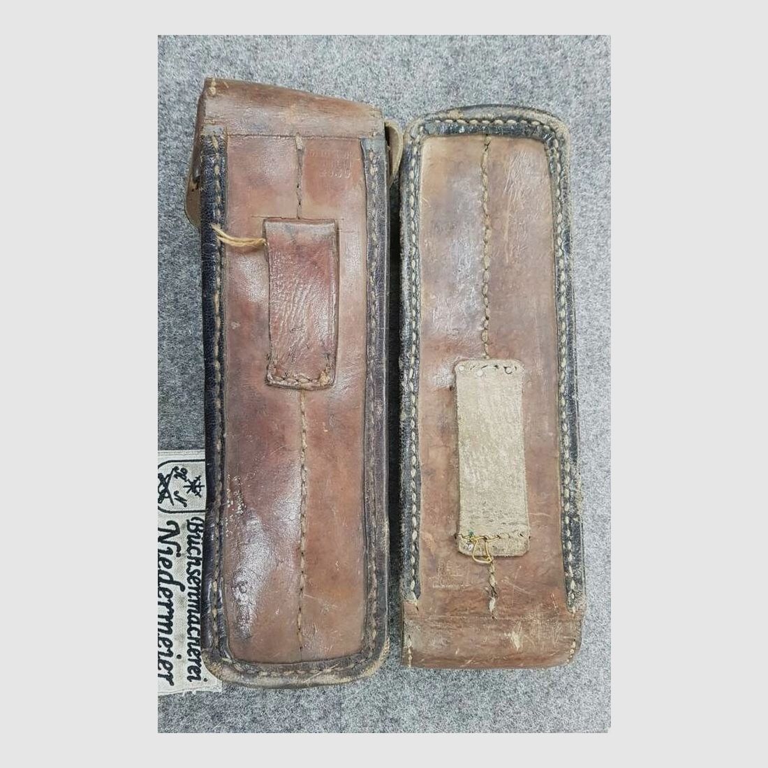 Otto Sindel Berlin Magazintasche MP18 & MP28 für 2 Magazine gut - Segeltuch