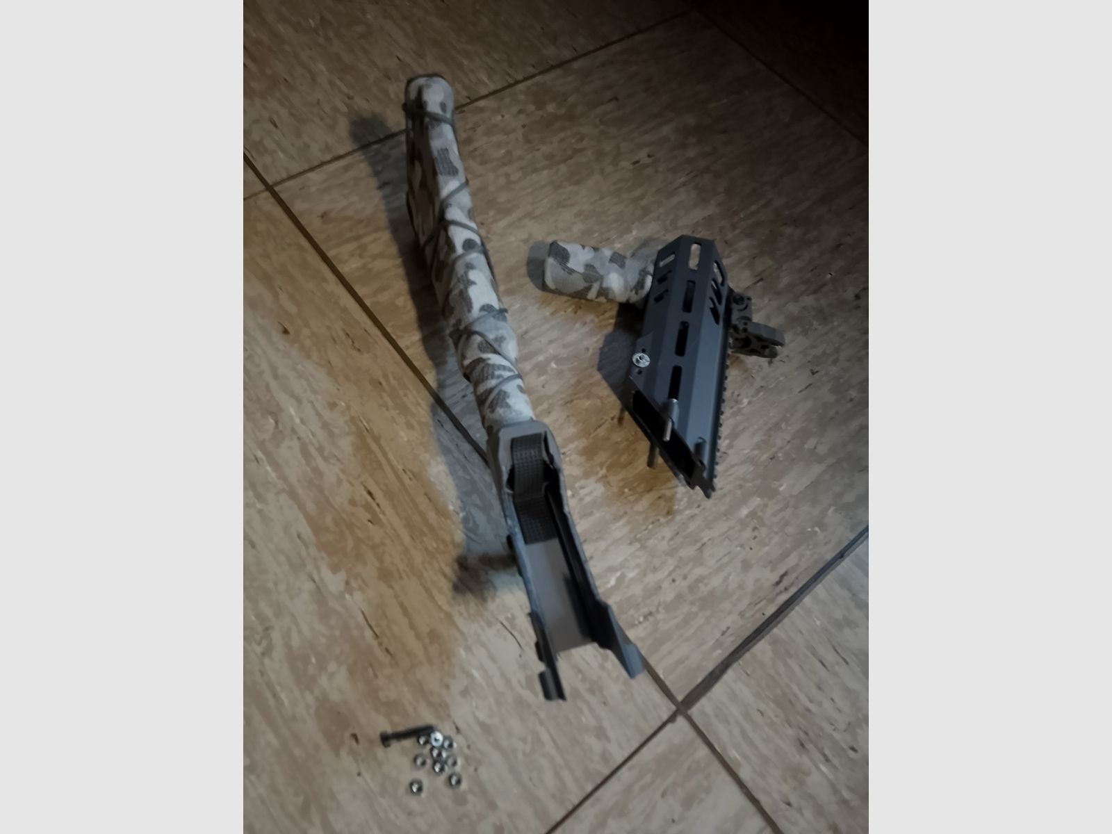 Conversion Body Kit für Pistolen Airsoft Softair Paintball Ram Universal Anschlagschaft Frontgriff flip up Visier