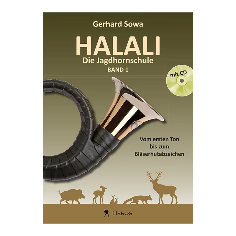 Boek "Halali - De Jachthoornschool" Deel 1, met CD