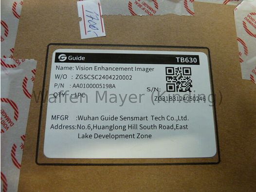 Guía de imagen térmica accesorio TB630