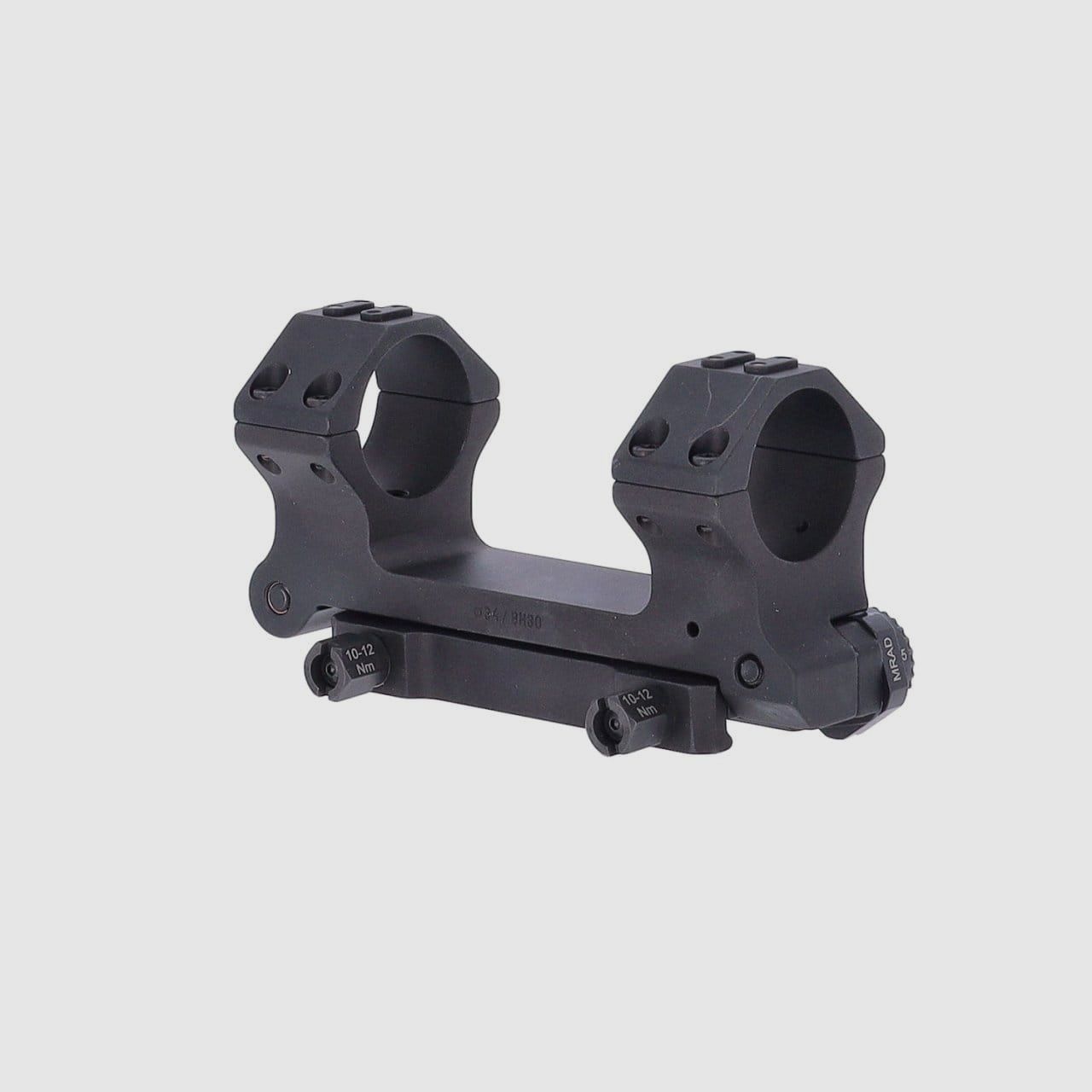 Eratac Block Mount 34 mm with Adjustable Forward Tilt MRAD
