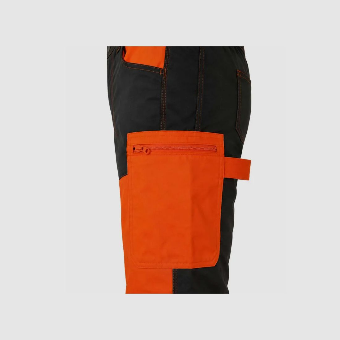 Treeland Kinderhose orange khaki verstärkt nano-ripstop, Bild 5 von 10