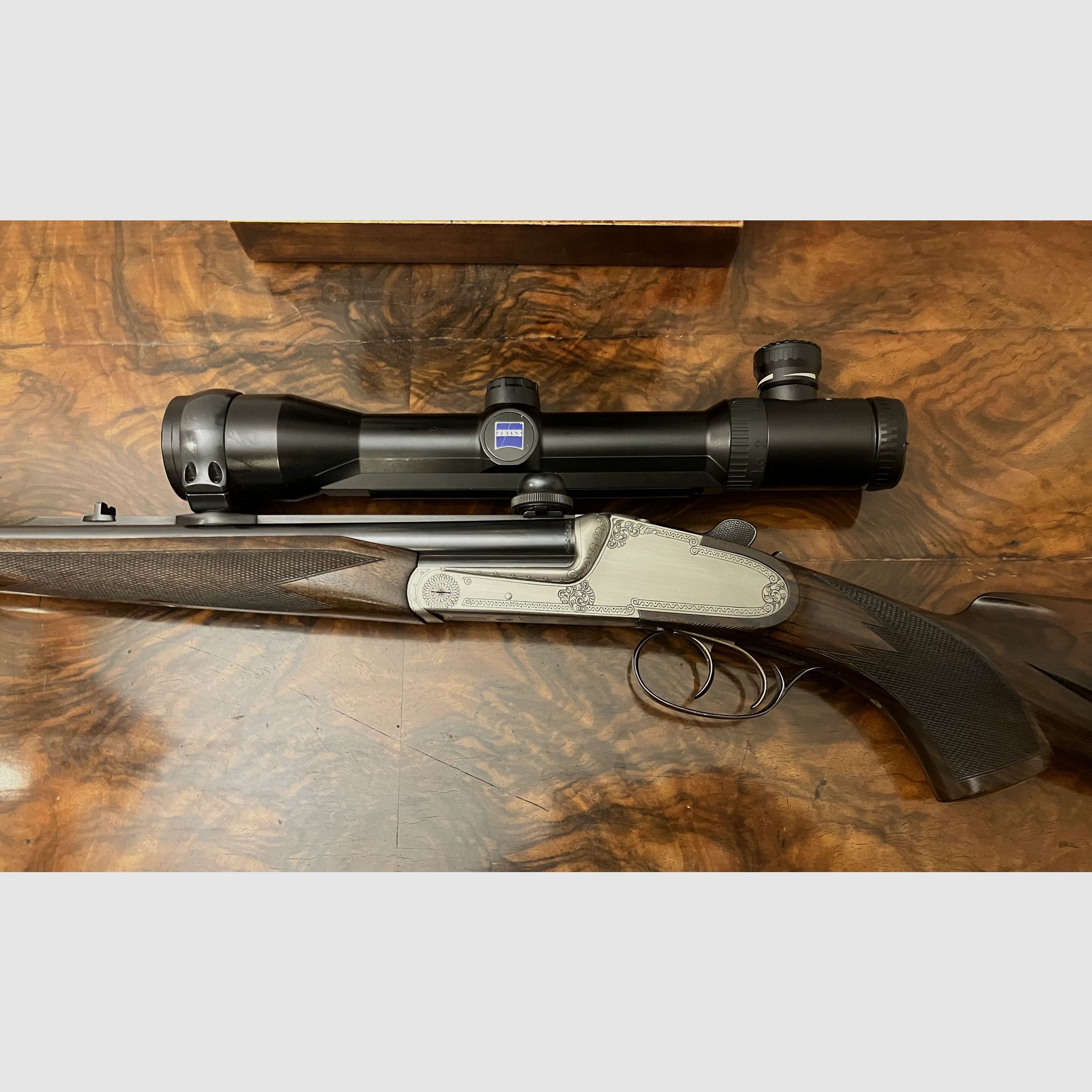 Heym 80 en 8x57IRS avec Zeiss Varipoint 1,5-6x42