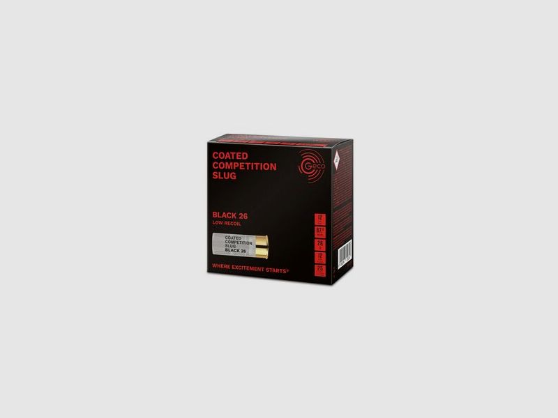 GECO Coated Competition Slug Black 26 12/67,5