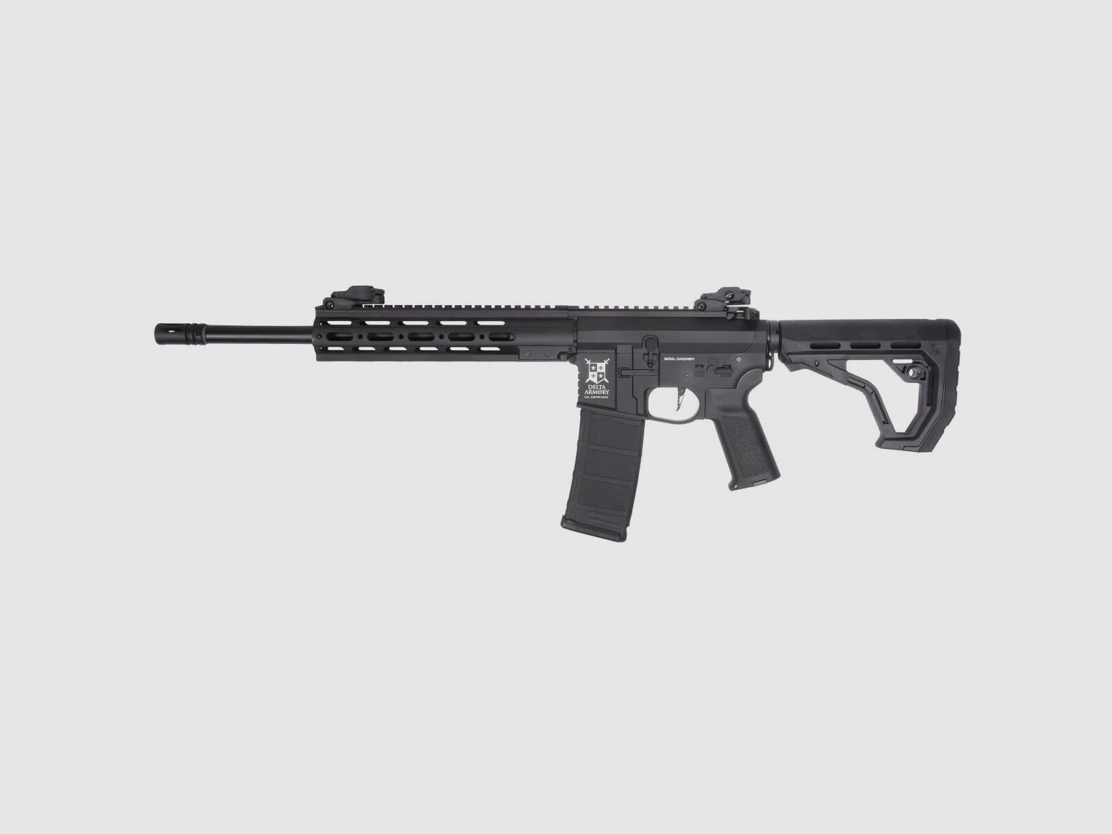 AR15 TEMPEST 1 ALPHA EAGLE Noir Fusil Airsoft HPA Libre à partir de 18 Ans | Delta Armory