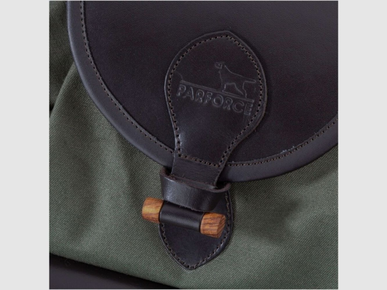 Parforce Rucksack mit Lederapplikationen