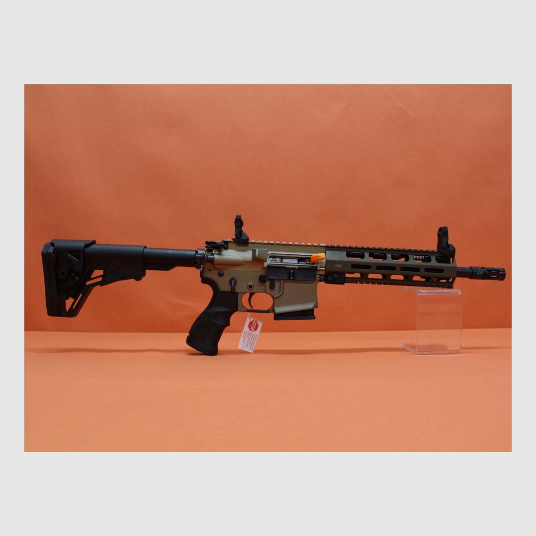 HAENEL Ha. Rifle .223Rem HAENEL CR223 Gas-Piston System AR-15, 10" Barrel/ KeyMod 2-Rail System/ Sand Color