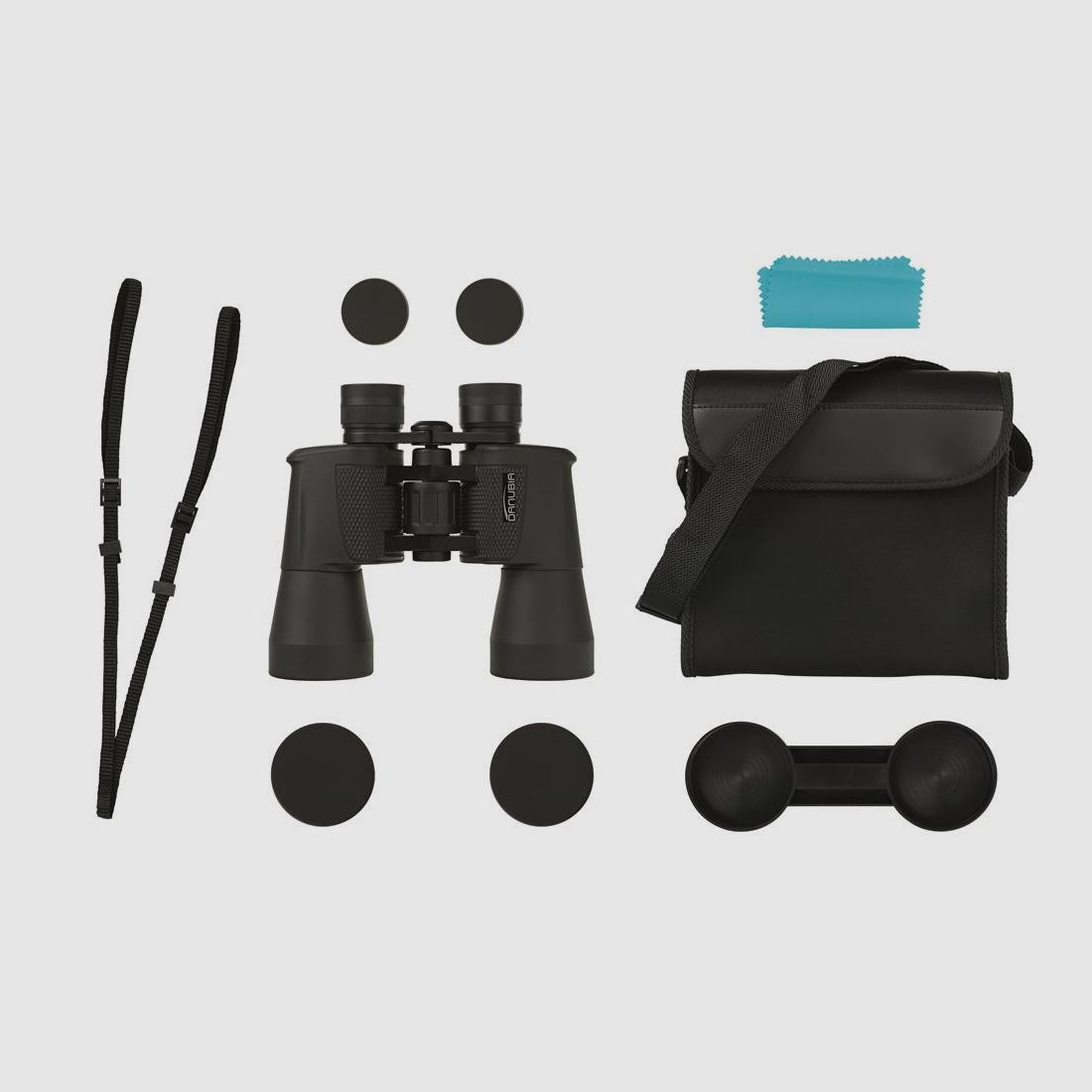 Door binoculars Alpina LX 20x50 with carrying case & carrying strap