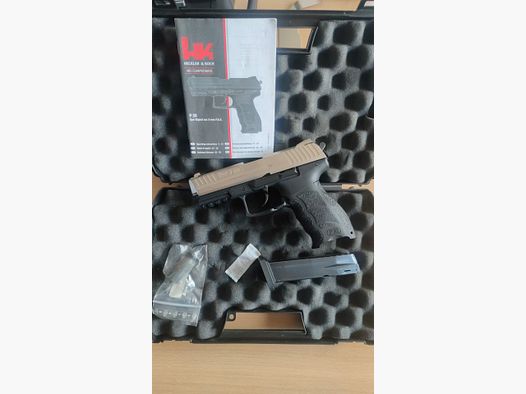 Heckler & Koch P30 Steel Finish 9 mm PAK 