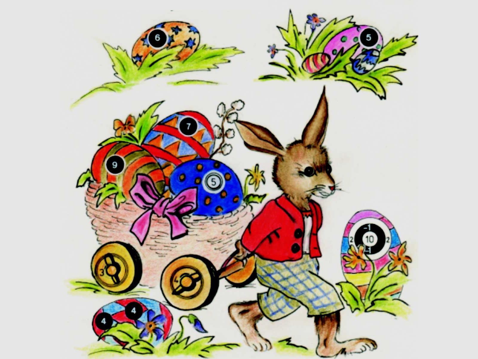 Braun Network Osterscheibe Eiertransport Format: 14x14