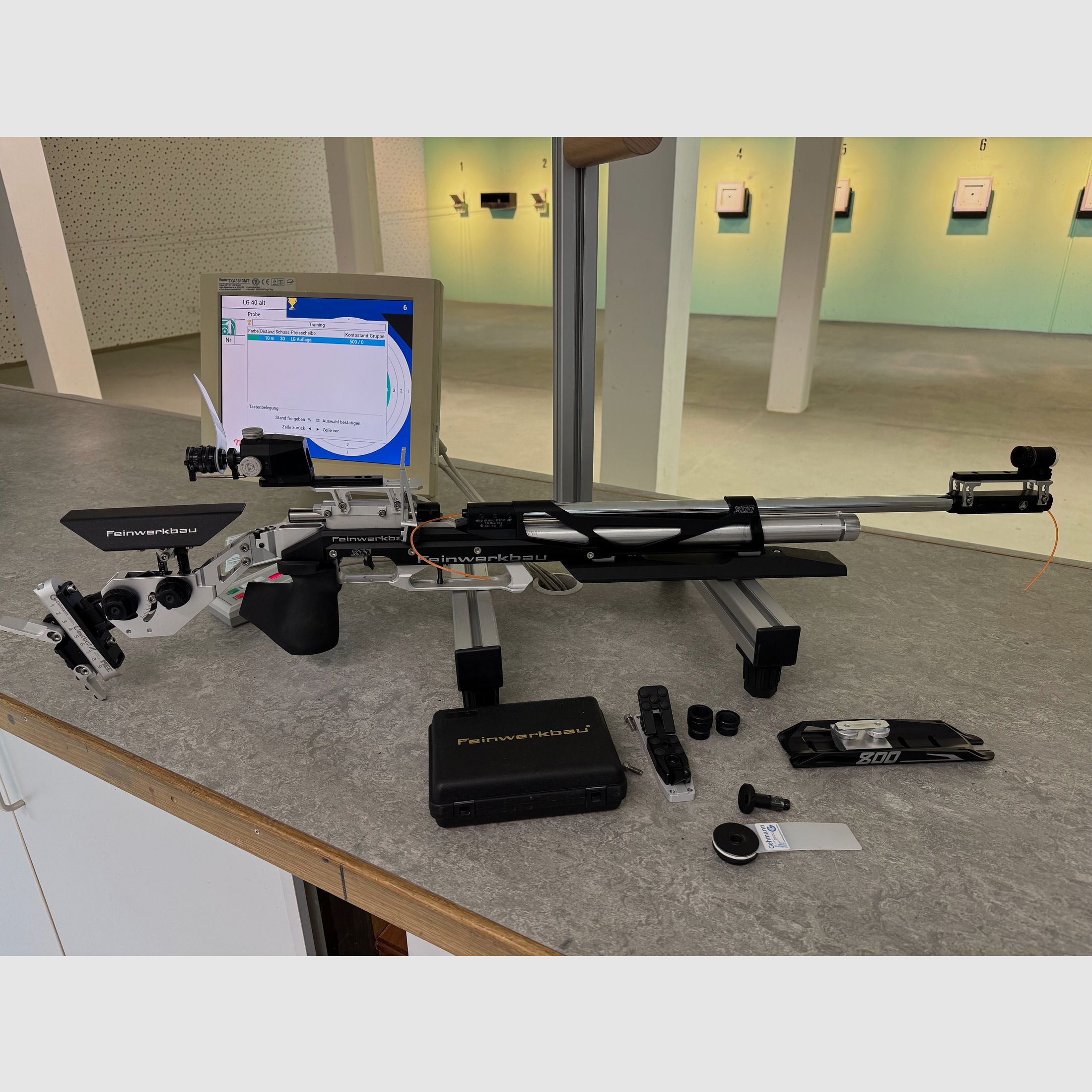 Feinwerkbau 800X support - Warranty until June 2027