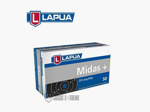 50 Patronen LAPUA Midas + Kal. 22 Lr 40gr