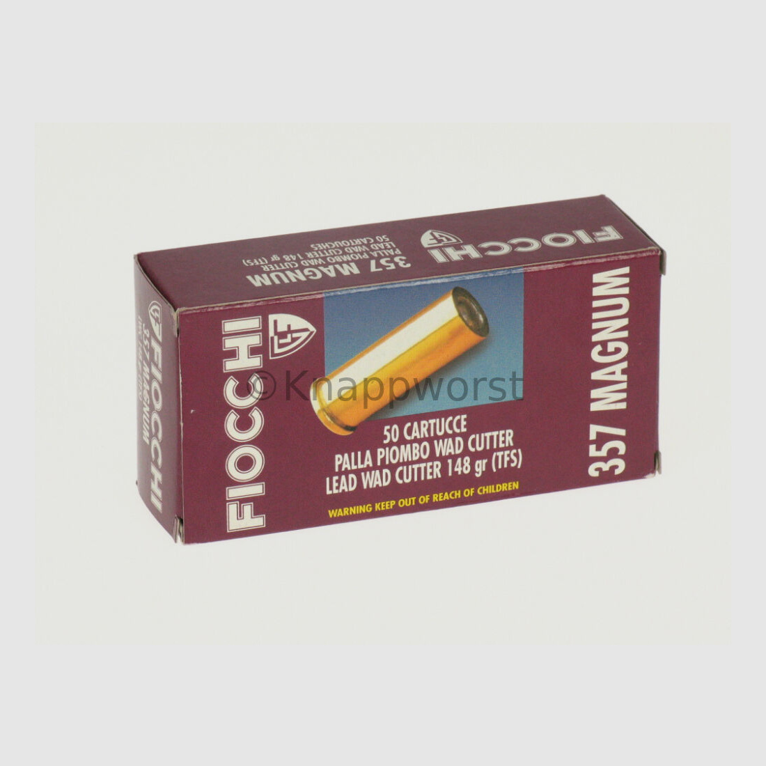 Fiocchi FIOCCHI .357 Mag. WadCutter - LWC 9,6g.