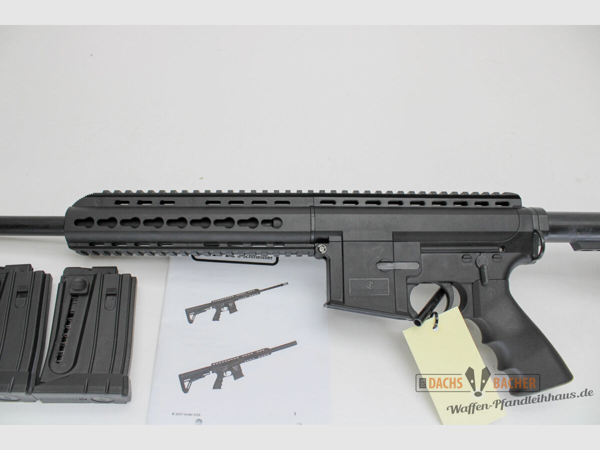 Rep. rifle Schmeisser BA15-22 cal. .22lr with 3 magazines