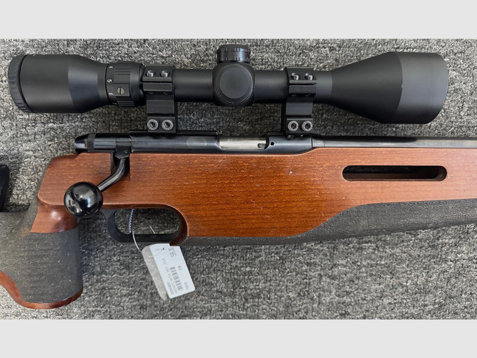 Anschütz Match Mod. 1807 .22 lfb. + ZF 3-9x50E