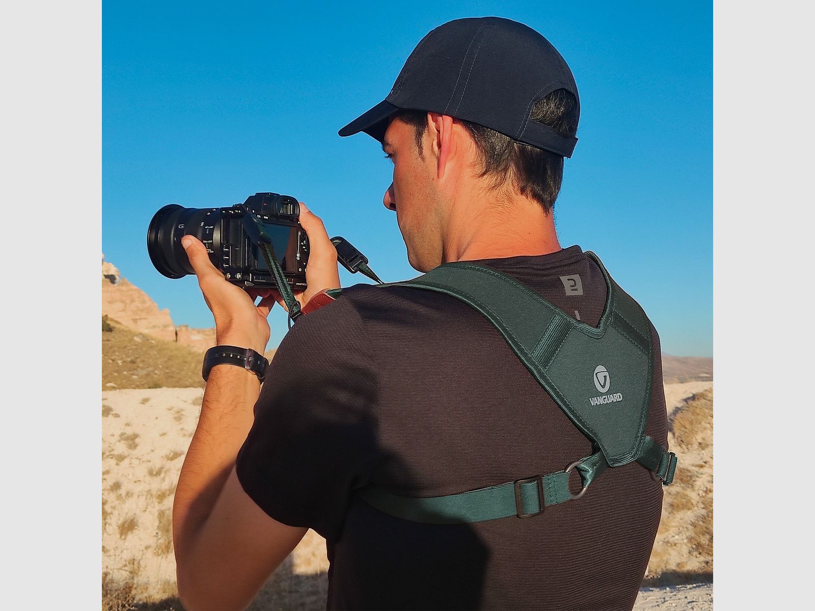 Vanguard Veo Optic Guard H DLX GR – Imbracatura per binocoli Pro, immagine 2 di 5