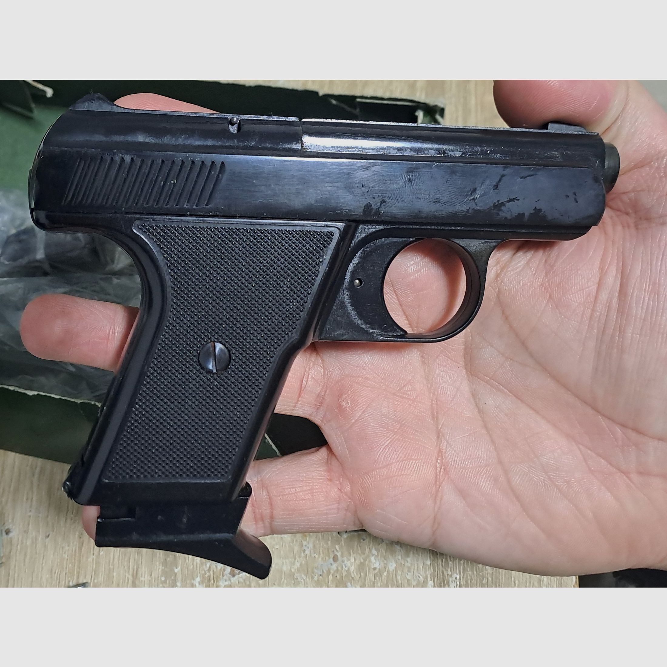 Reck Protector G5 in caliber 8 mm blank/ PTB 387 with packaging!