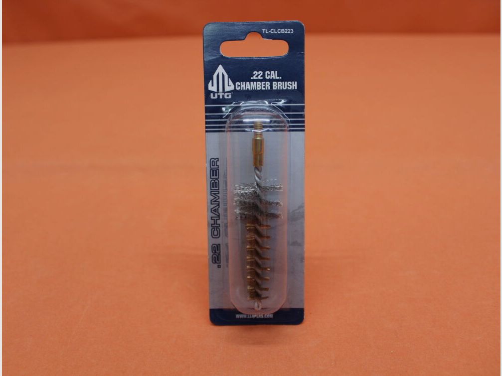 UTG - Leapers UTG Chamber Brush (TL-CLCB223) .22/ .223Rem Stahl-/ Bronze-Patronenlagerbürste (Gewinde 8-32)