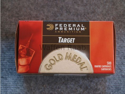 Federal Premium Target  Gold Medal	 Federal Premium Target .22 Long Rifle  Gold Medal